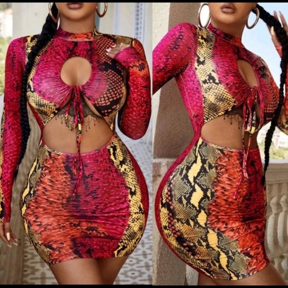 NWT Bodycoin Dress Size Large - - Picture 1 of 5